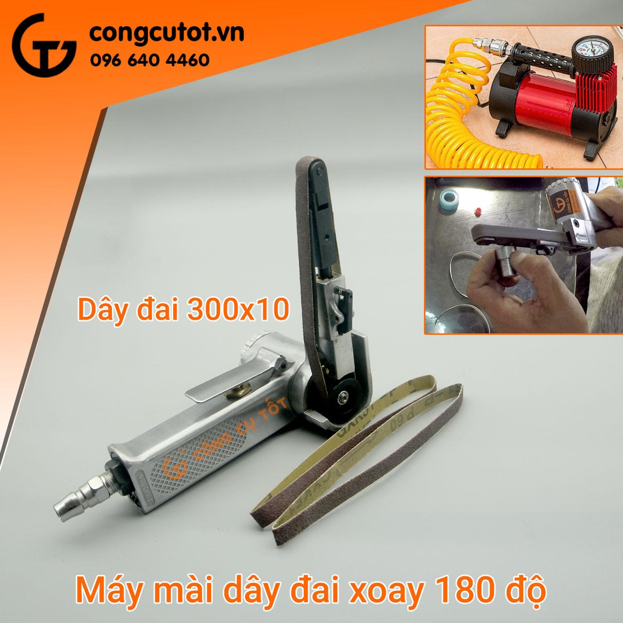 Máy mài dây đai khí nén