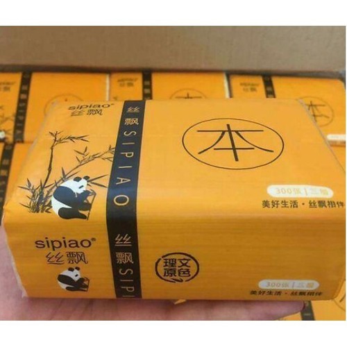 [HCM]Khăn Giấy Gấu Trúc Siêu Dai Sipiao