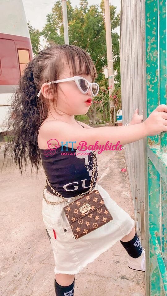Tóc Giả Bé Gái, Tóc Cột Xù Mì Dành Cho Bé Gái