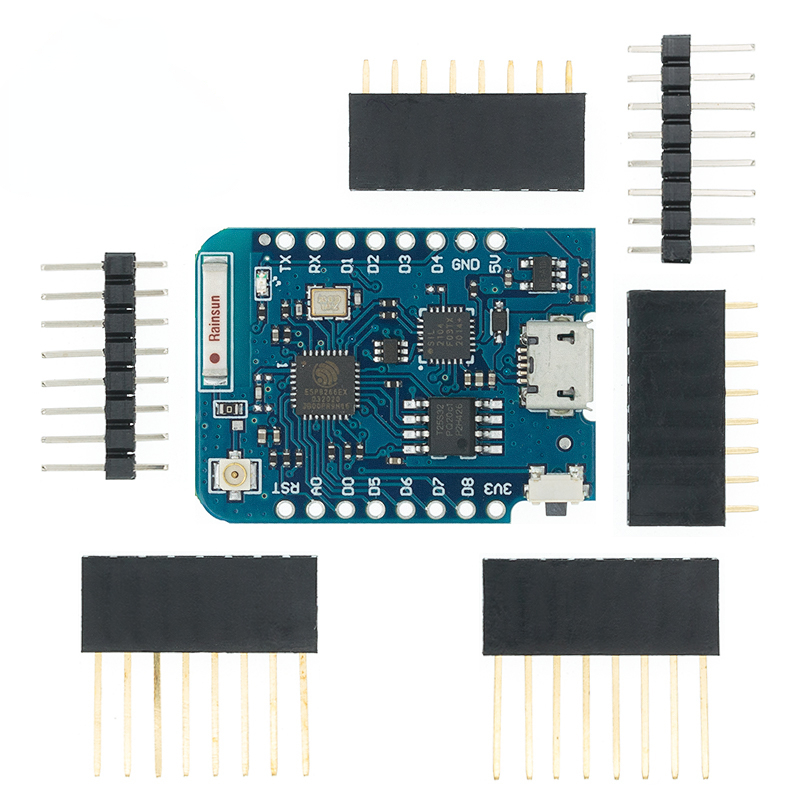 WeMos D1 Mini Pro V3.0 NodeMcu 4MB/16MB bytes Lua WIFI Internet of Things Development board based ESP8266 CH340G Nodemcu V2