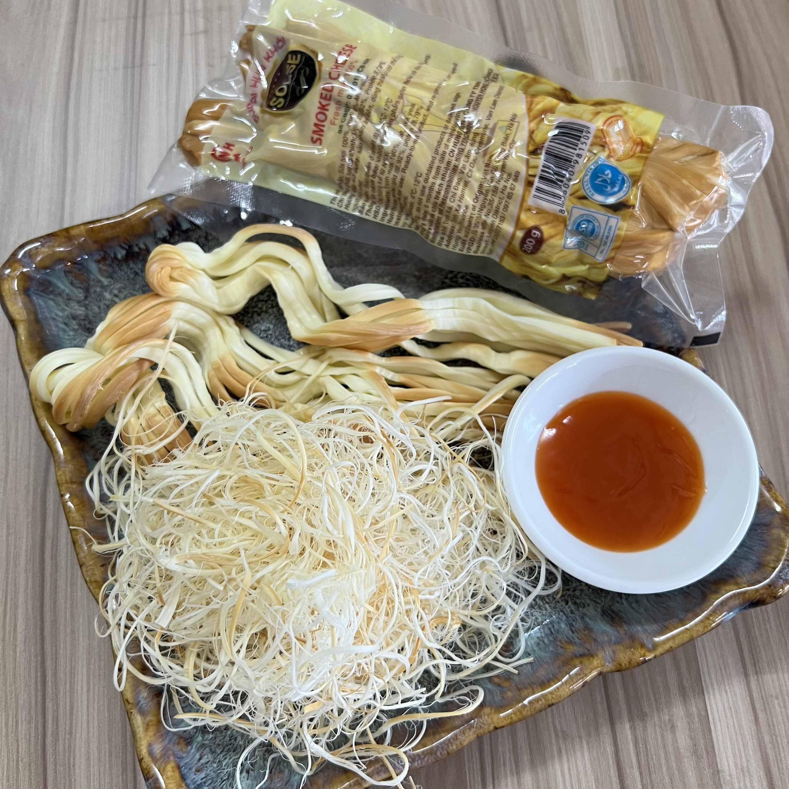 Phô mai dây SOLSE vị xông khói hấp dẫn 100G