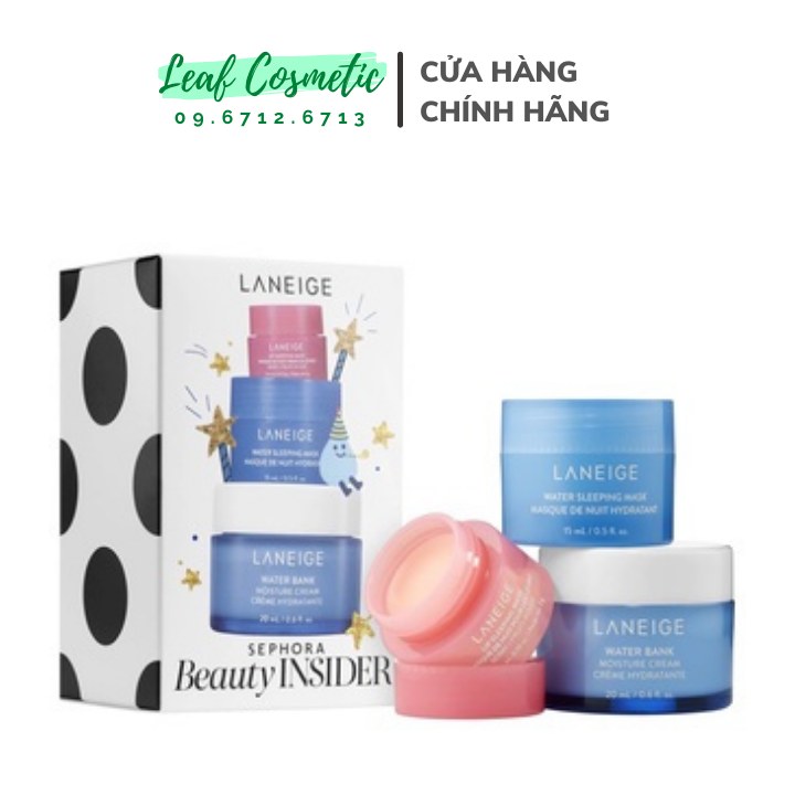Set 3 món mini Laneige gift sephora