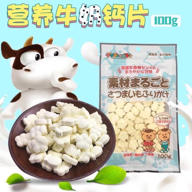 Kẹo sữa dê canxi dành cho chó mèo mọi lứa tuổi