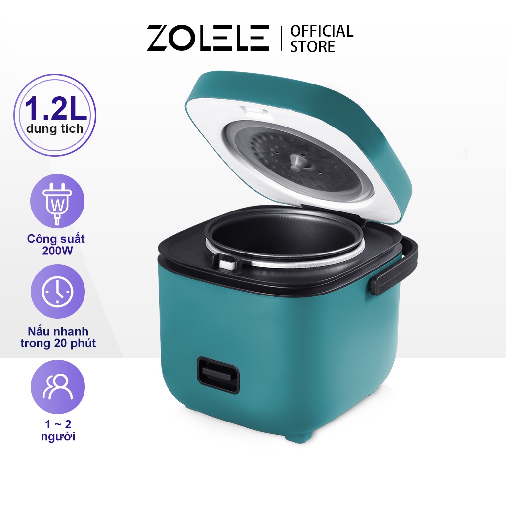 ZOLELE ZB001 Nồi cơm điện mini 1.2L (lòng nồi 800ML)