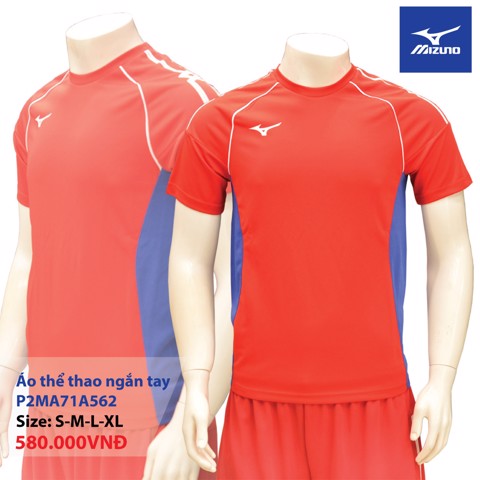 ÁO THUN THỂ THAO P2MA71A5 MIZUNO