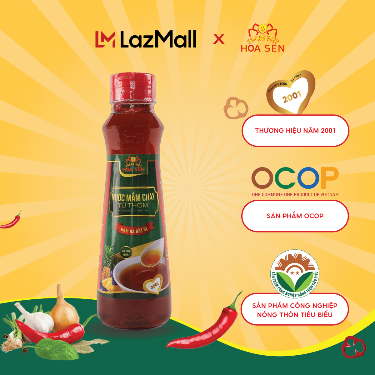 Nước Mắm Chay Từ Thơm Chai 250ml