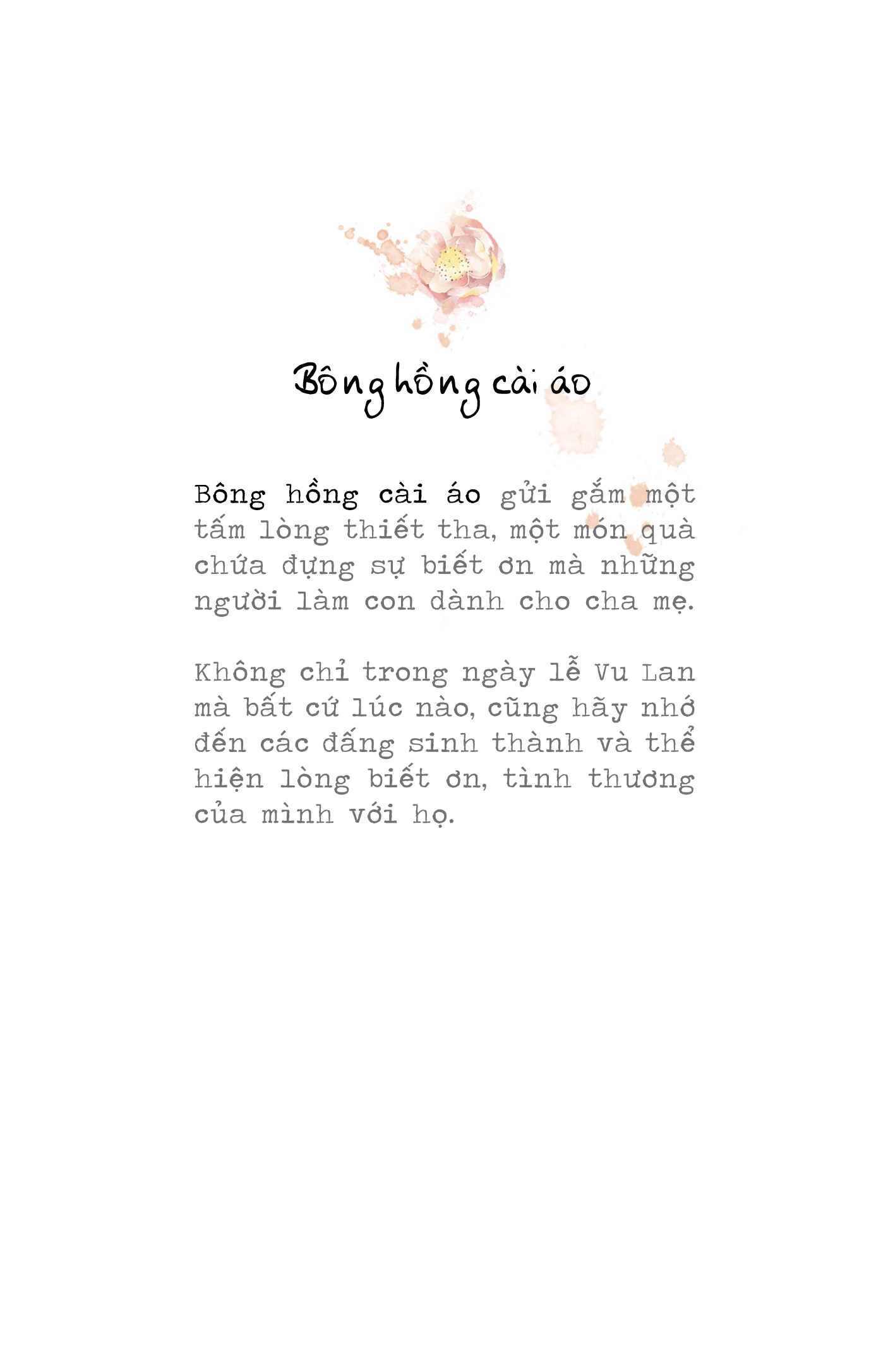 Bông Hồng Cài Áo (Tái Bản) - Thích Nhất Hạnh