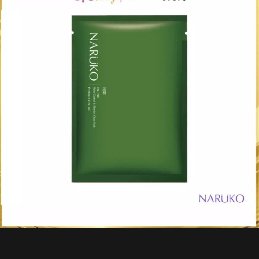 (HN) COMBO 10 Mặt Nạ Tràm Trà NARUKO - Kiềm Dầu GIảm Mụn