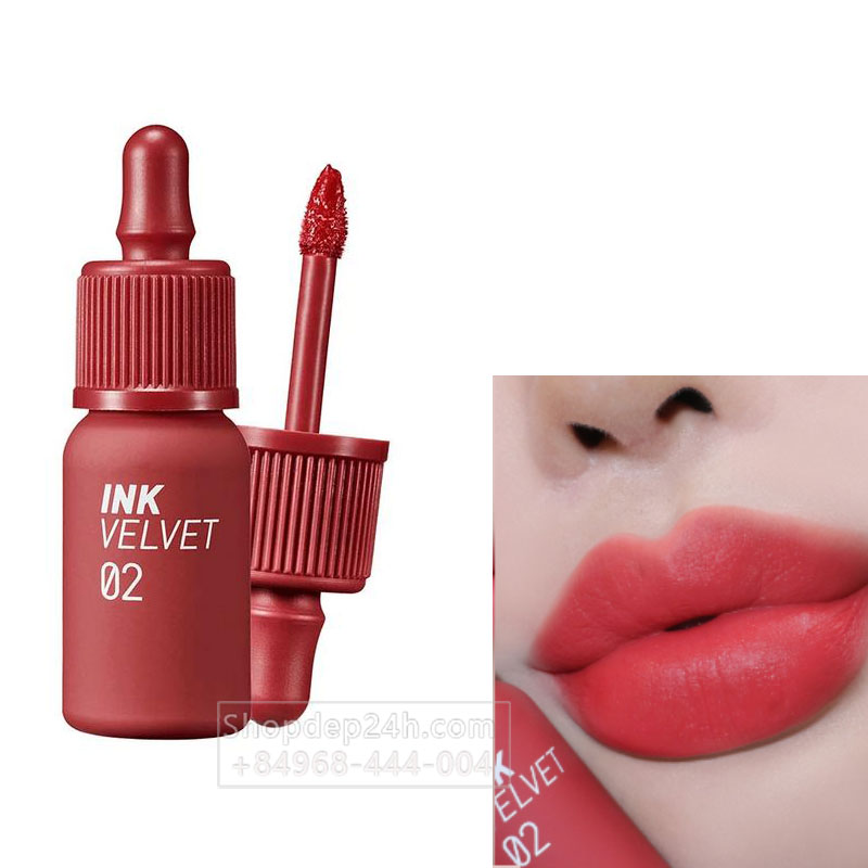 [Peripera] Son kem nhung lì Peripera Ink Velvet