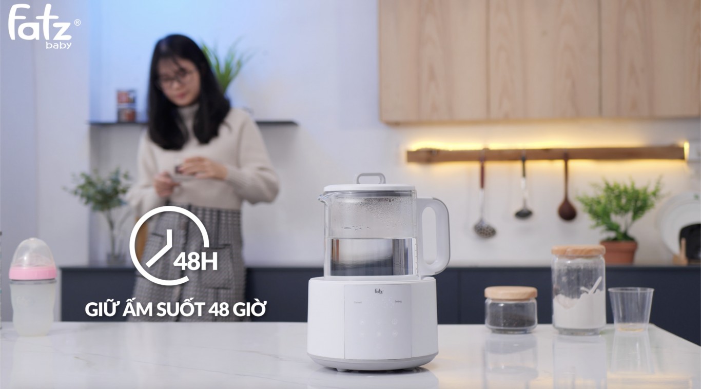 Máy đun và hâm nước pha sữa điện tử - QUICK 6 - FB3582TK