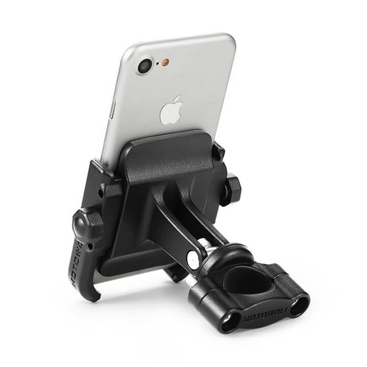 Giá đỡ điện thoại gắn xe máy motowolf cực chắc chắn