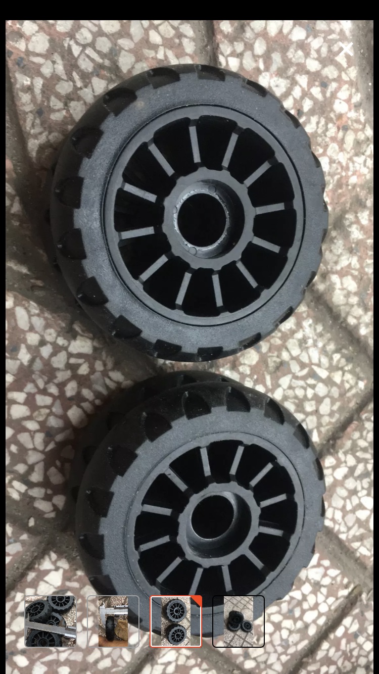 [HCM]4 bánh xe đẩy nhẹ 80x25
