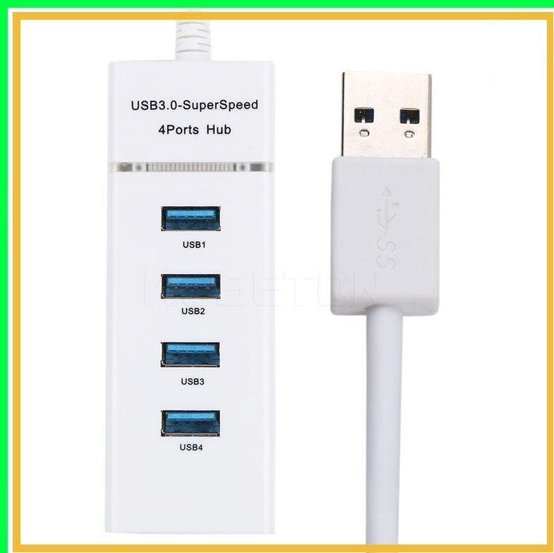 Hub chia 4 cổng usb usb hub tốc độ 3.0 - bộ chia usb hub 4 cổng tốc độ 3.0