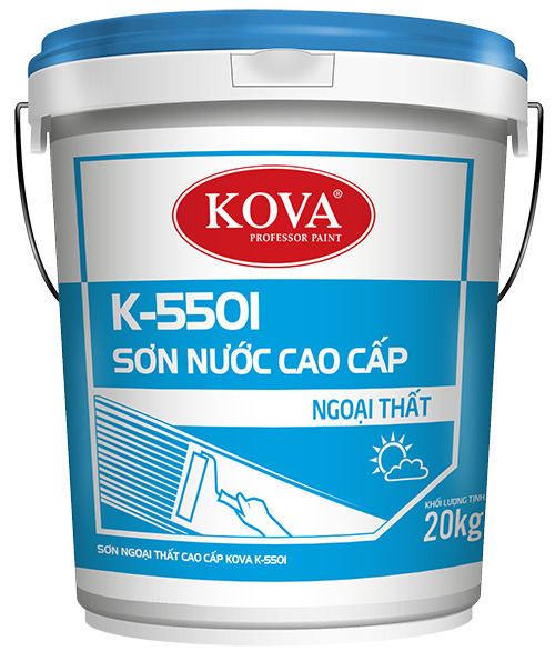 Sơn nước ngoại thất cao cấp KOVA K-5501