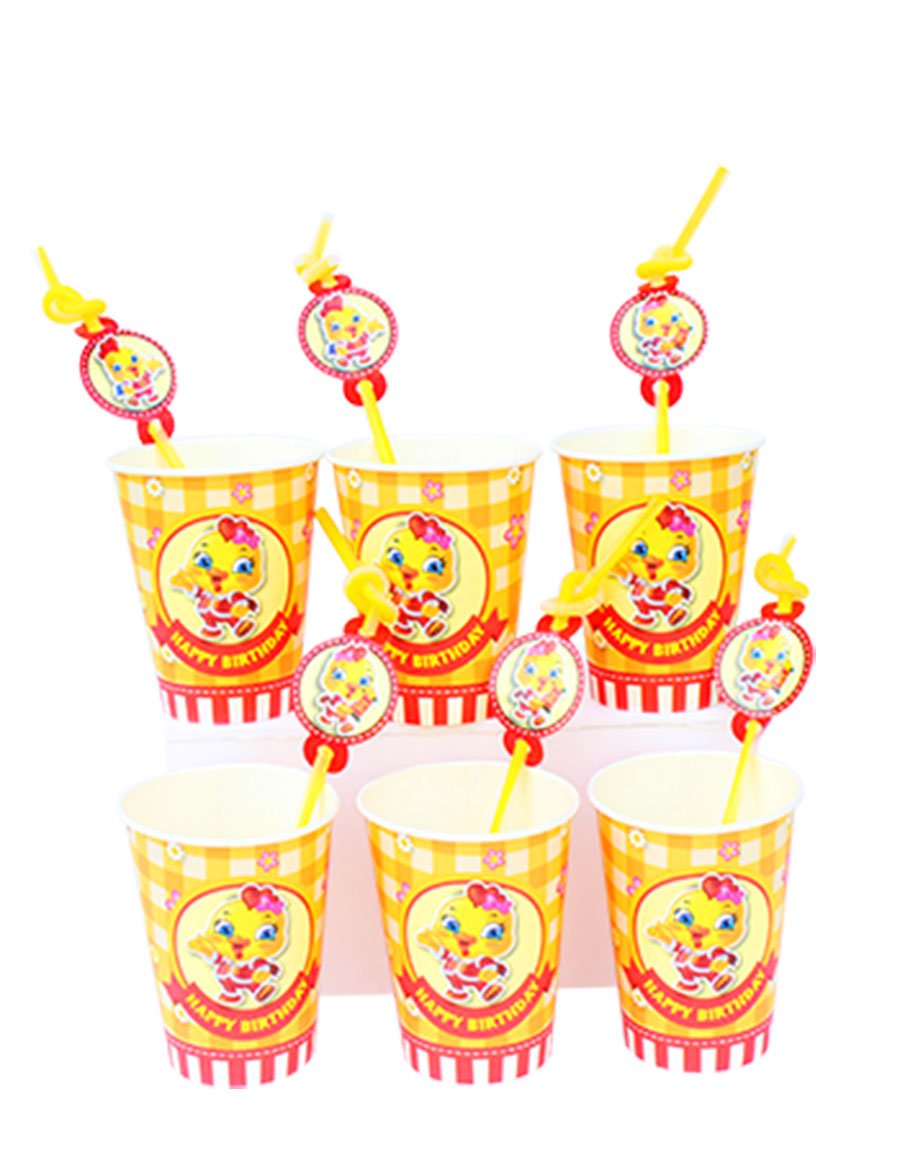 Set 6 Cốc Sinh Nhật Ly Giấy Sinh Nhật