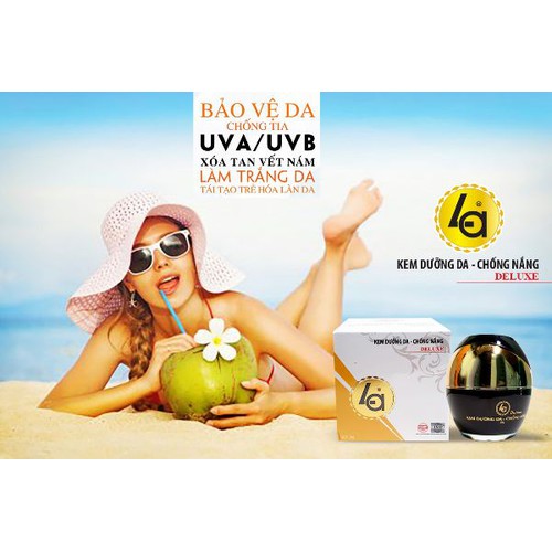 Kem Dưỡng Da Chống Nắng Deluxe La 20G