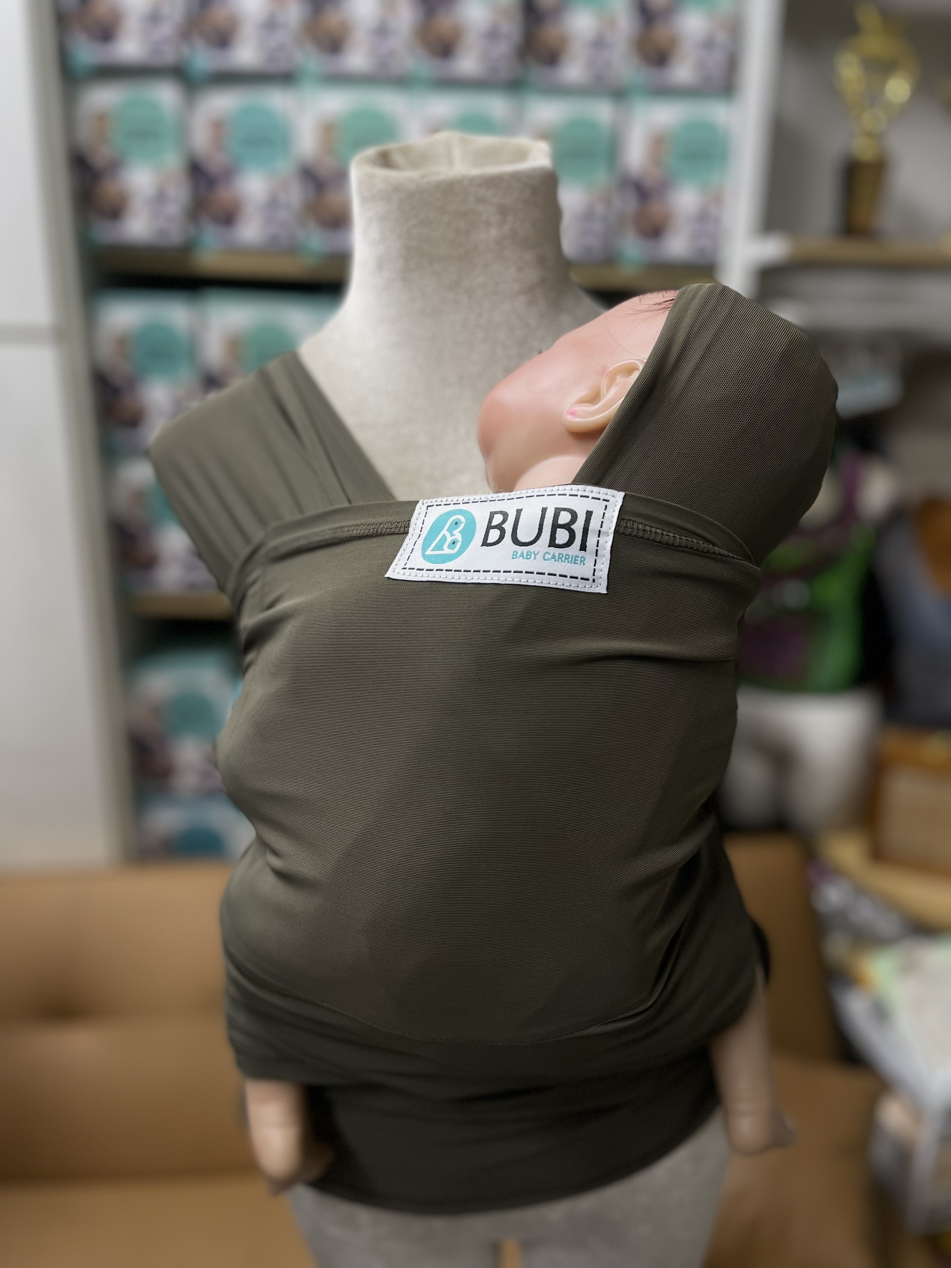 Địu vải BUBI Wrap - Lưới thoáng khí
