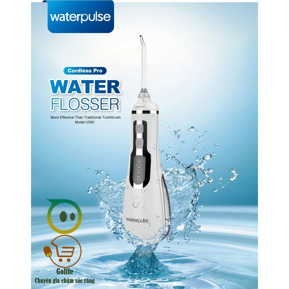 Máy tăm nước Water pluse V500 pro xịn xò
