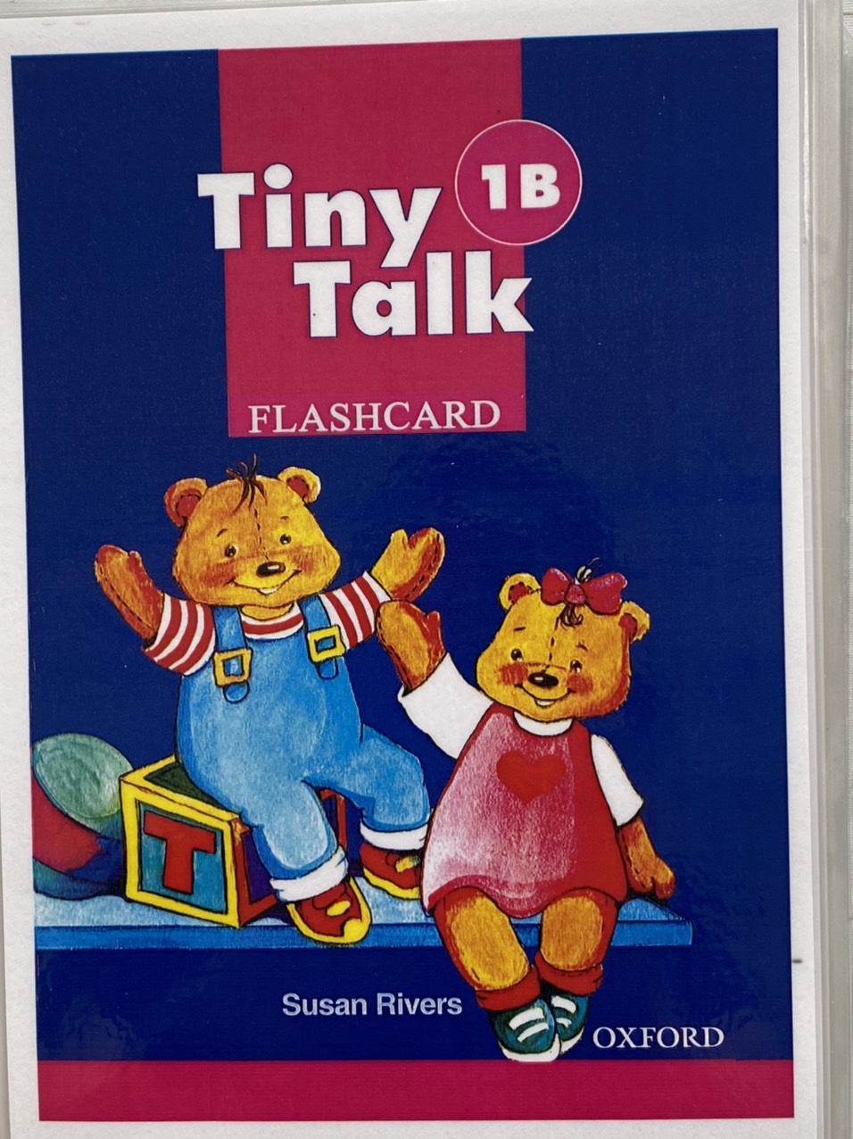 Combo trọn bộ Flashcard Tiny Talk 1A-1B -2A-2B-3A-3B ( Kích thước A5, thiết kế hai mặt, ép plastic bền đẹp)