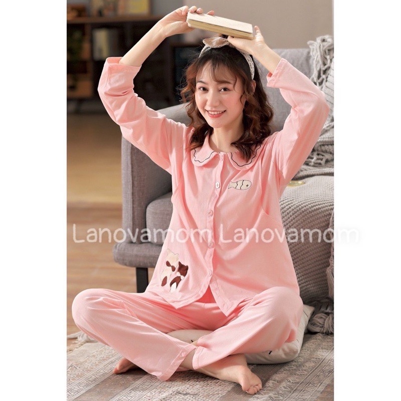 Bộ đồ bầu kết hợp sau sinh