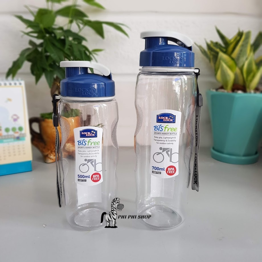 [HCM]Bình nước thể thao Lock&Lock Handy Bottle 500ml ABF721  700ml ABF722