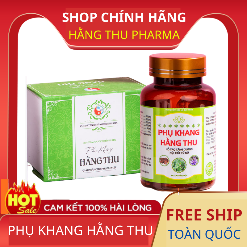 Combo phụ khang hằng thu tặng kèm lọ uống