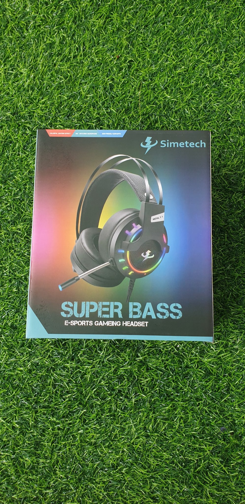 HEADPHONE SIMETECH S2 LED RGB CỔNG 3.5MM CHUYÊN CHO GAME THỦ
