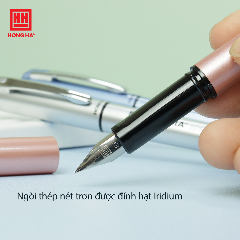 Bút Máy Học Sinh, Bút Mực Hồng Hà Nét Đều Ngòi Trơn Dành Cho Học Sinh Tiểu Học - 2275, 2289, 2290