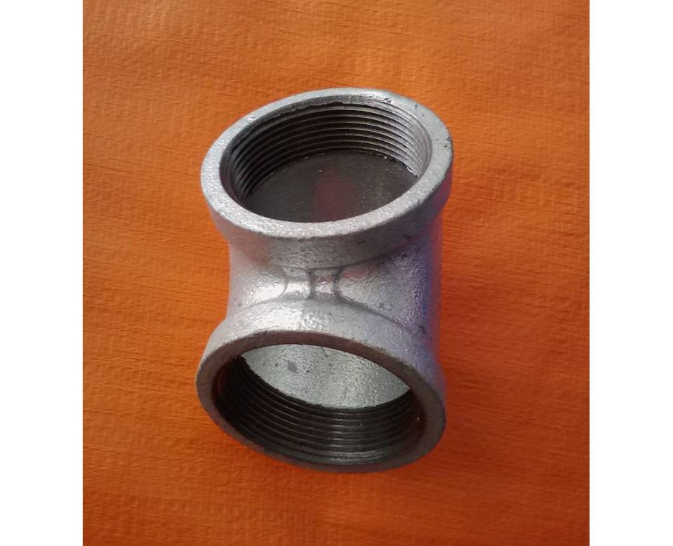 Co sắt 60 mm 2 ren trong chuyên dùng cho máy bơm nén