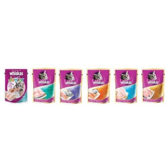 Combo 12 gói pate Whiskas cho mèo lớn 85gr
