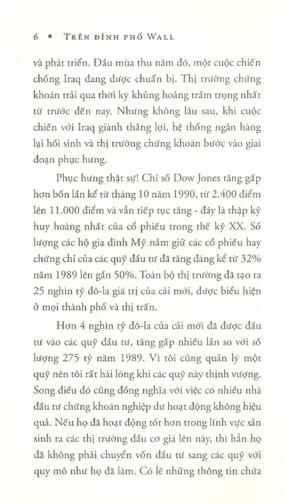 Trên Đỉnh Phố Wall