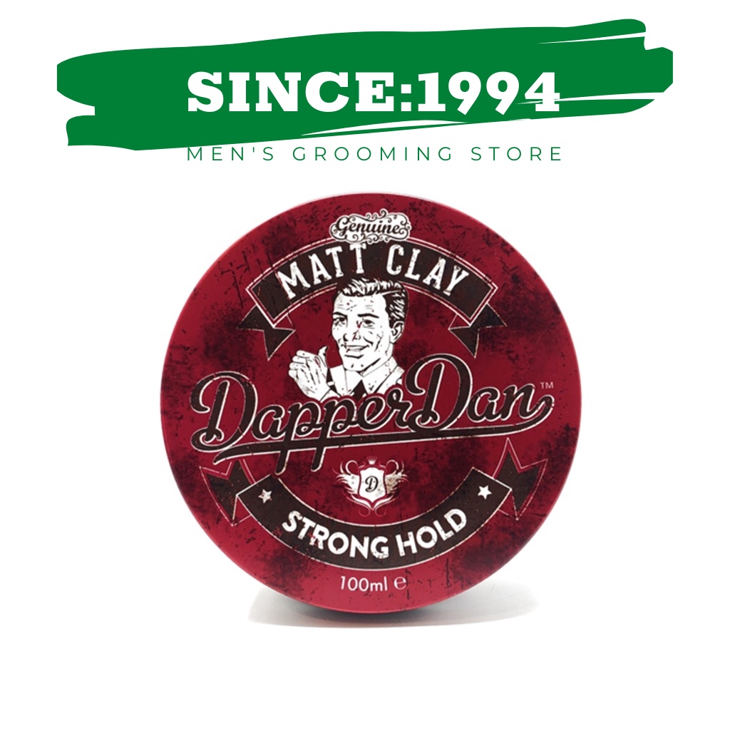 [ CHÍNH HÃNG UK ] Sáp vuốt tóc Dapper Dan Matt Clay - 100ml