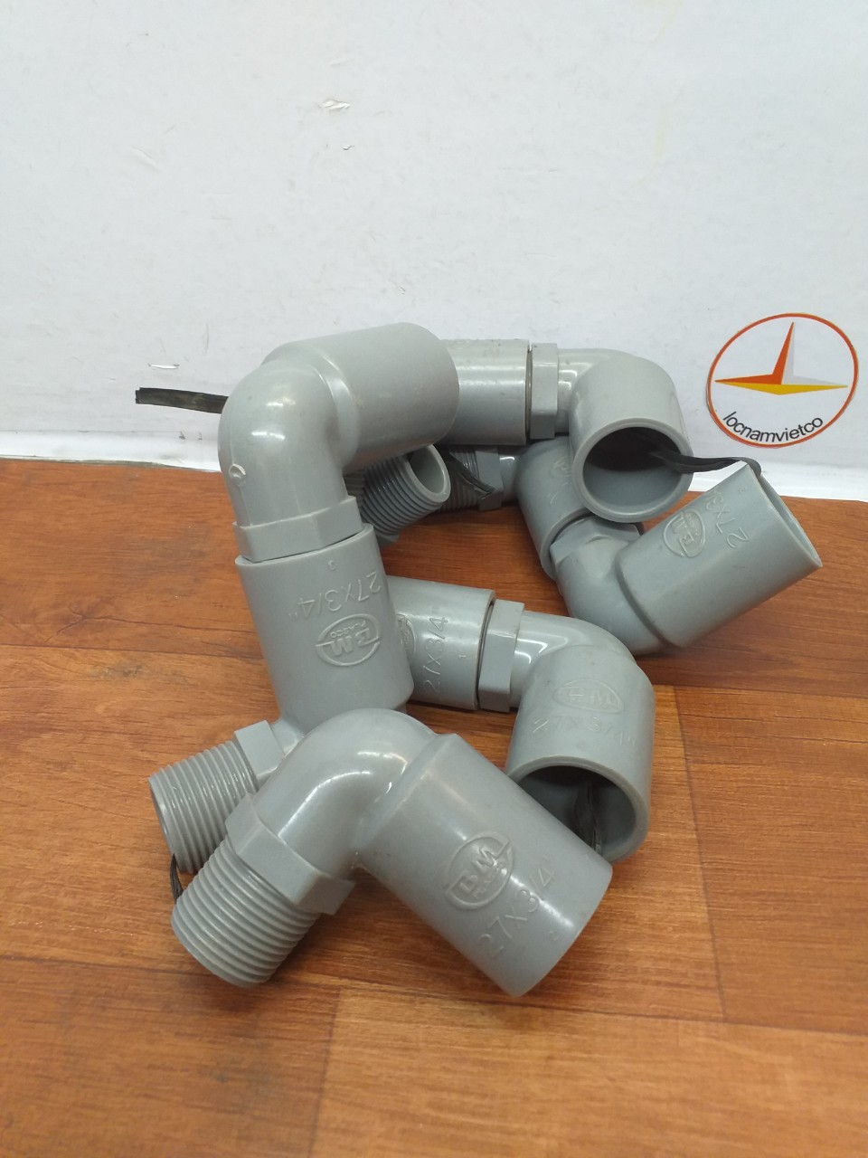 Phụ kiện 27 nhựa PVC Bình Minh( Co, nối, tê, lơi, ... )