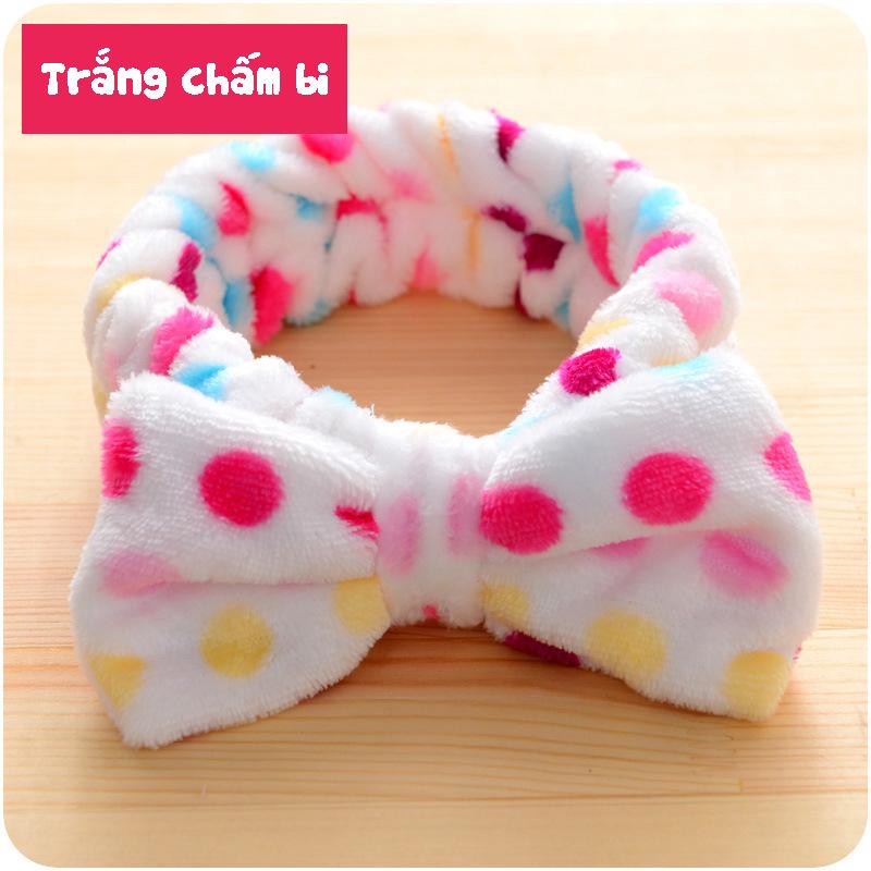 Băng Đô Nơ Siêu Mềm Siêu Dễ Thương Nhiều Màu H1048