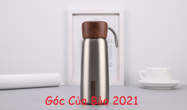 Bình giữ nhiệt nắp giả gỗ 500ml
