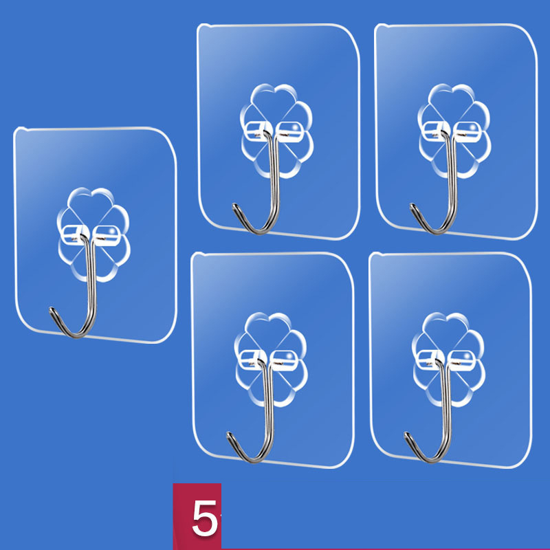 Wall hooks wall mounted free punch hook clothes paste suction head bearing marker price đỡ studs viscose strong adhesive hook hook