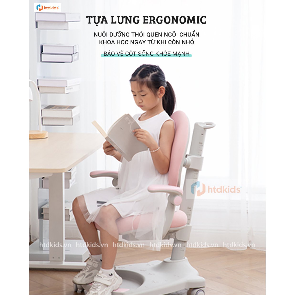 Ghế chống gù lưng cho bé cao cấp 2021