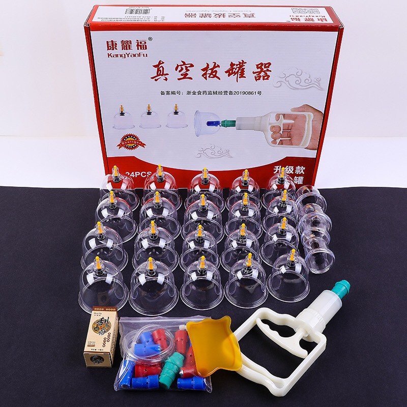 Bộ giác hơi chân không 32 cốc không dùng lửa
