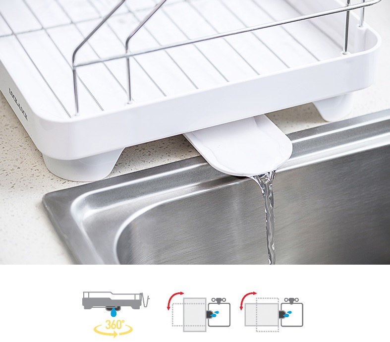 Kệ úp chén dĩa 2 tầng Lock&Lock LDR2001
