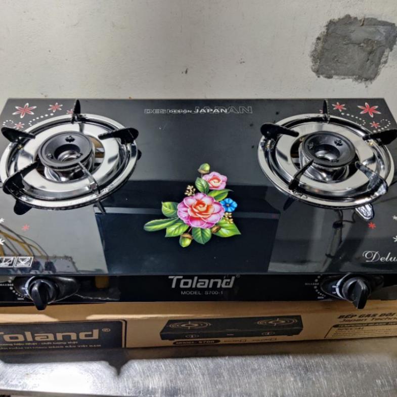 BẾP GAS ĐÔI MẶT KÍNH. MỚI 100% Full Hộp