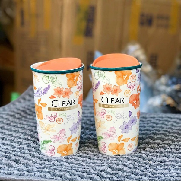 Ly sứ có nắp hoạt tiết đẹp - ly sứ có nắp