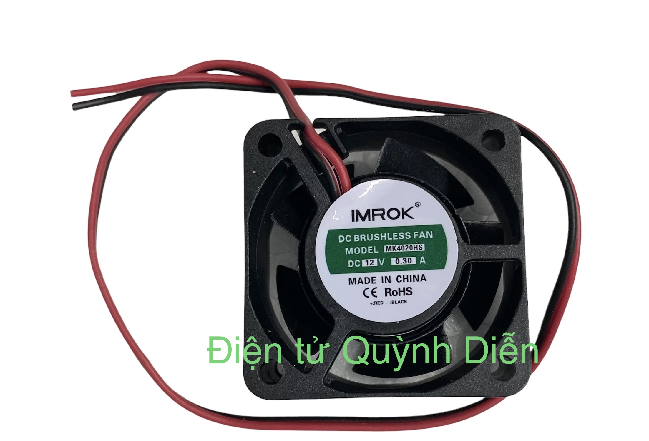 Quạt Tản Nhiệt 12V 4x4x2 cm 0.30A