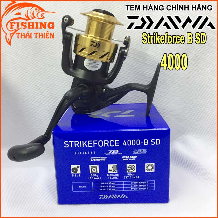 Máy câu cá Daiwa Strikeforce New