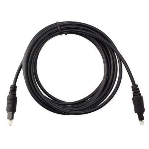Dây audio quang Toslink Optical đen dài 5m