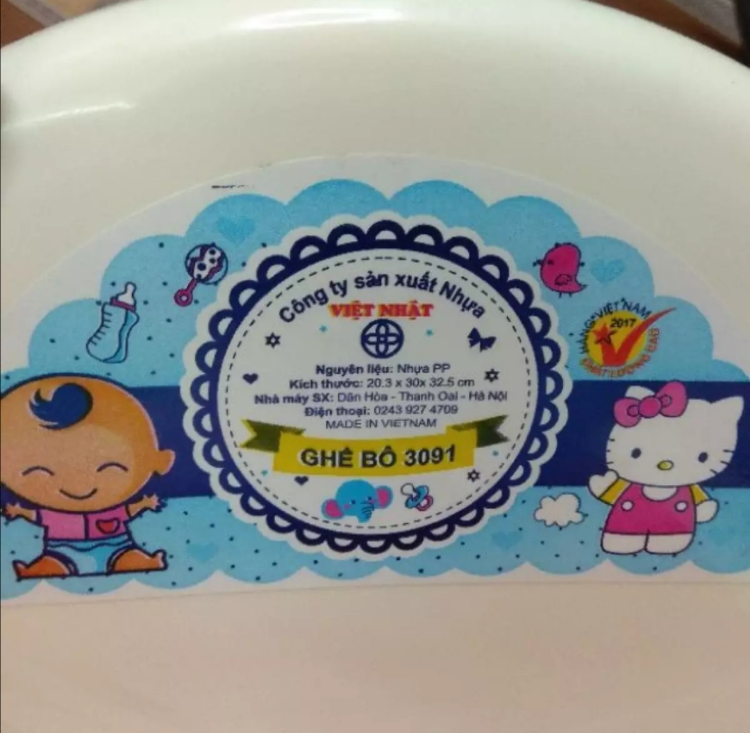 Ghế ngồi bô Việt Nhật cho bé