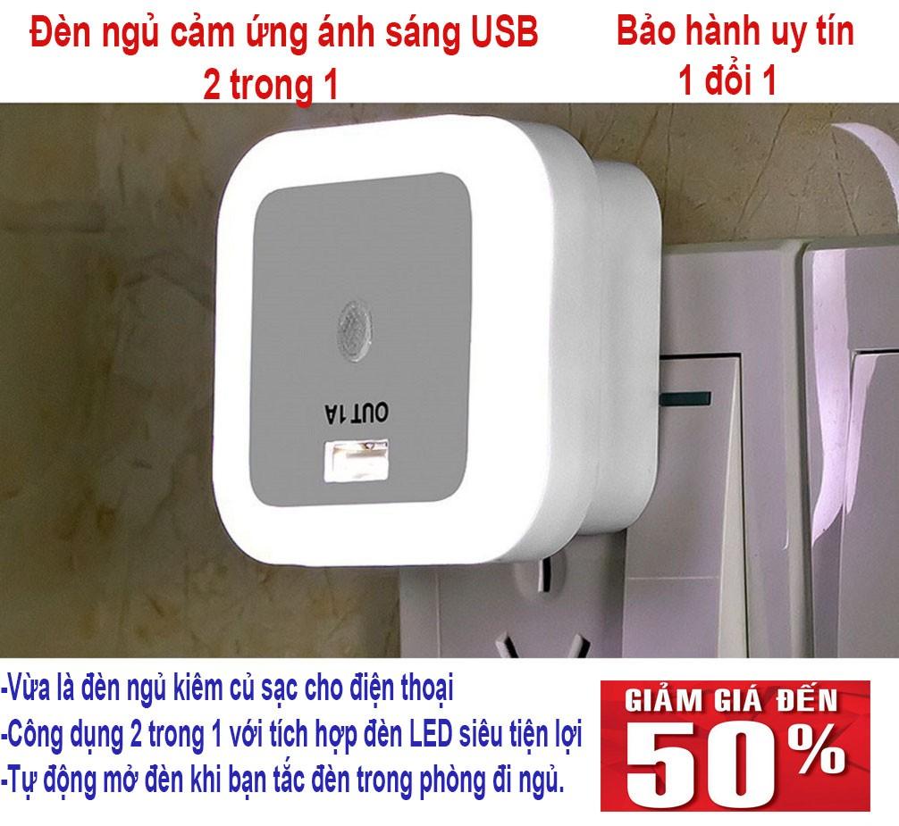Đèn ngủ doremon còn đắt hơn sản phẩm cao cấp này - Shop đèn ngủ Đèn ngủ cảm ứng ánh sáng USB 2 trong 1 hàng hiệu cao cấp , nhỏ gọn, tiện lợi, giá rẻ, hấp dẫn  - BH  1 ĐỔI 1.