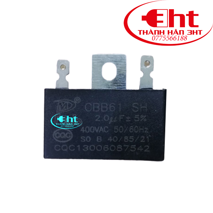 Tụ quạt CBB 2uF & 1.5uF {2 cái)