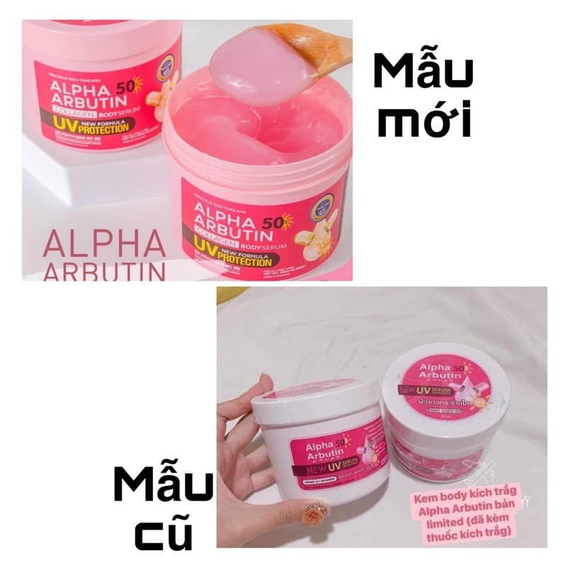 Kem Body ALPHA ARBUTIN 500gr