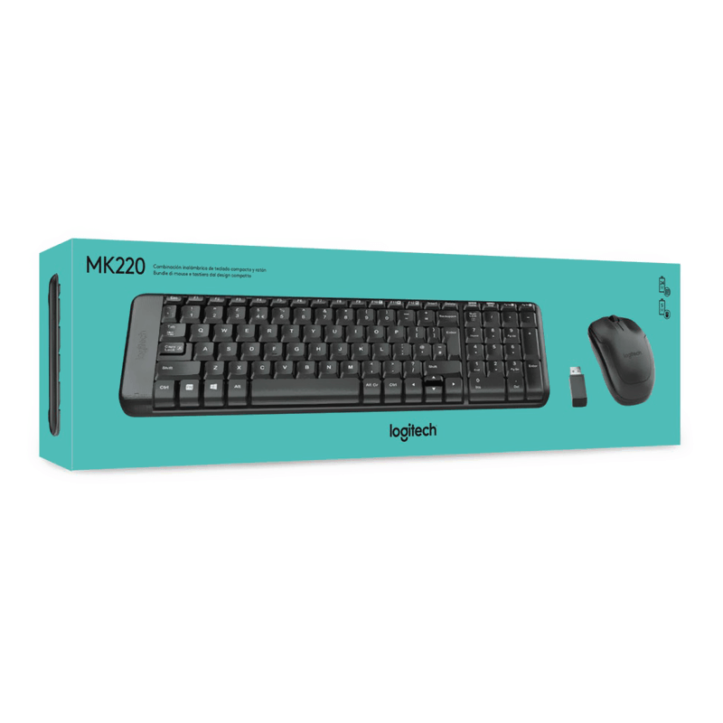 Combo bàn phím + chuột Logitech MK220