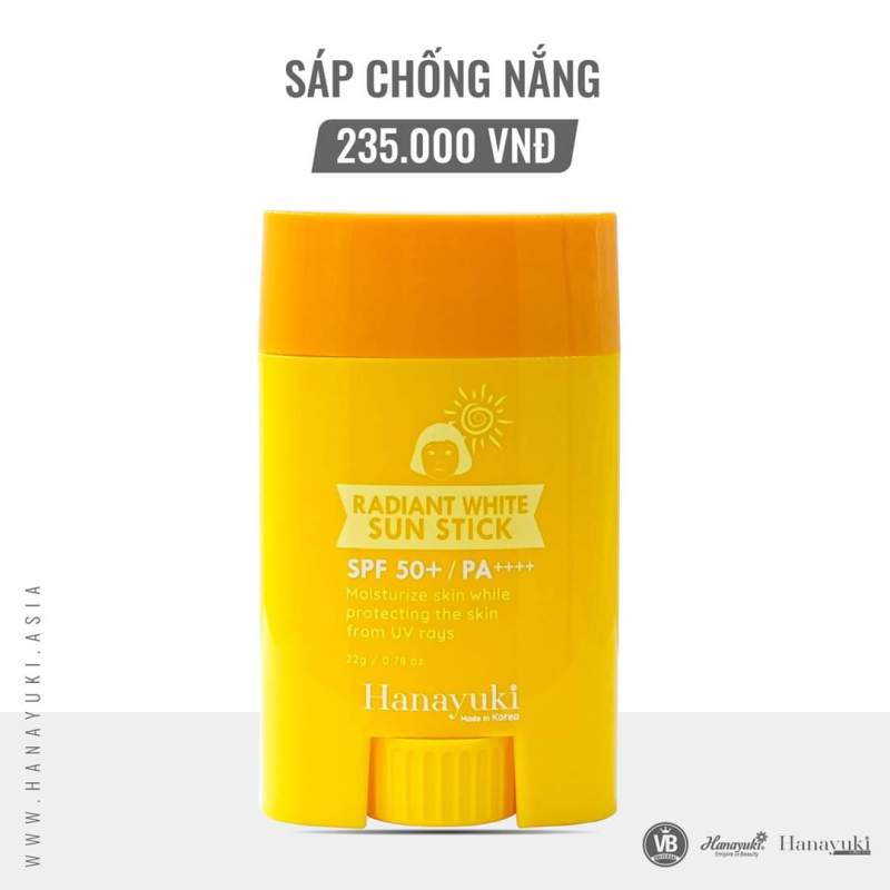 [Chính hãng] Sáp chống nắng Hanayuki